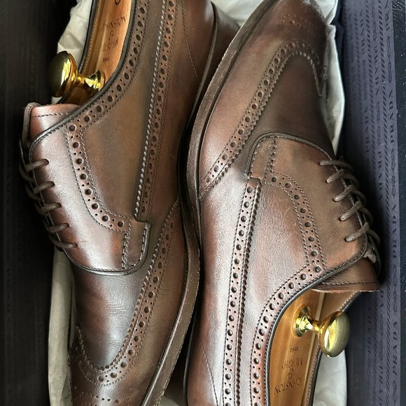 Prada men\'s wingtip, vintage look, US 9 main image 5